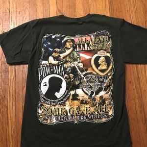🔥🪖🏍️2010 Daytona Bike Week POW tshirt🔥🪖🏍️